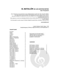 El Batallon (De Los Zapatos Rotos) (Bart Picqueur) 