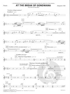 At The Break Of Gondwana von Benjamin Yeo 