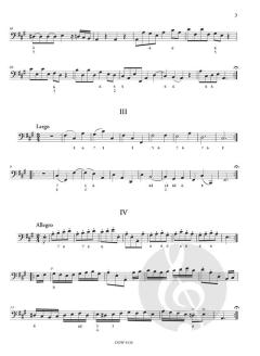 Allegro In G-Dur / Sonatina In A-Dur von Georg Philipp Telemann 