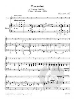 Concertino op. 11 In G-Dur von Ferdinand Küchler 