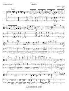 Scherzo aus der F-A-E-Sonate c-Moll WoO 2 von Johannes Brahms 