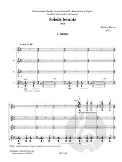 Soleils levants von Roland Dyens 