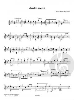 Jardin secret von Jean-Marie Raymond 