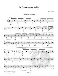 20 fruits sucres, sales von Yves Carlin 