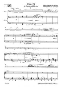 Sonate von Julius Röntgen 