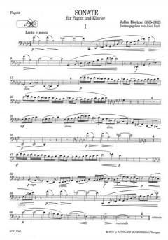 Sonate von Julius Röntgen 