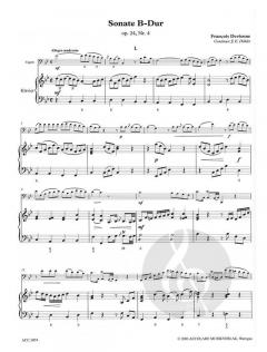 Sonate B-Dur Op. 24/4 (François Devienne) 
