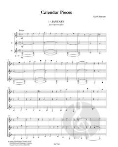 Calendar Pieces (2 livres) von Keith Stevens 