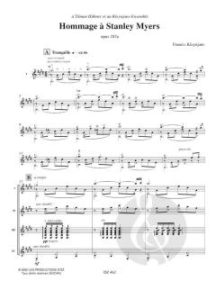 Hommage a Stanley Myers, Op. 187a von Francis Kleynjans 