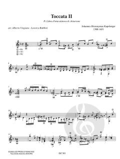 Pieces pour theorbe von Johannes Hieronymus von Kapsberger 