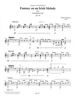 Fantasy On an Irish Melody von Mark Houghton 