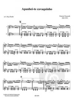 Apanhei-te cavaquinho - Turbilhao de Beijos - Escorregando von Ernesto Nazareth 