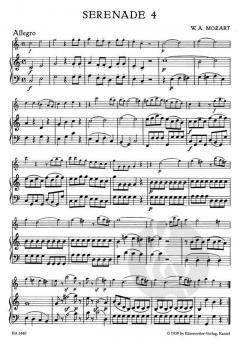 Serenaden KV 439b - Heft 4 (W.A. Mozart) 