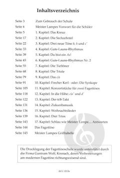 Meister Lampes Fagottinoschule 2 (Oliver Hasenzahl) 