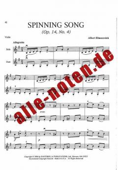 Classical Duets For Violin im Alle Noten Shop kaufen - SANTOR-TS367