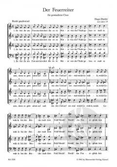 Der Feuerreiter (Hugo Distler) 