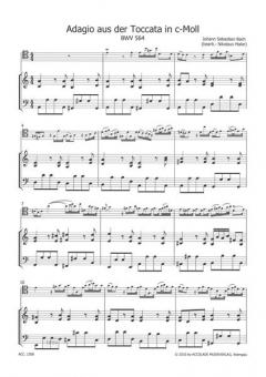 Adagio in c-Moll aus der Toccata BWV 564 (J.S. Bach) 