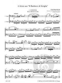 6 Arien aus Il Barbiere Di Siviglia (Gioachino Rossini) 