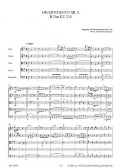 5 Divertimenti (W.A. Mozart) 