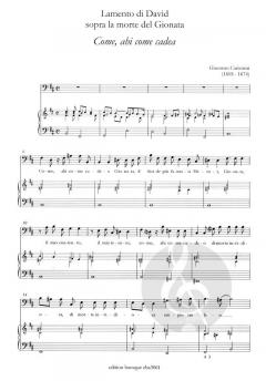 Pro Basso von Giacomo Carissimi 