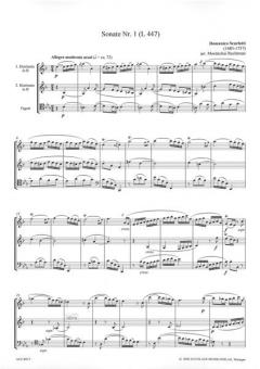 Musik für 2 Klarinetten und Fagott oder Bassklarinette für Holzbläser Trio im Alle Noten Shop kaufen