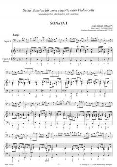 6 Sonaten Band 1 (Jean Daniel Braun) 