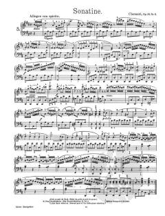 32 Sonatinen, Rondos und Vortragsstücke Band 1 von Muzio Clementi 