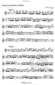 Sonata in Imitation Of Birds (William Williams) 
