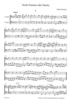 6 Duos von Johann Schobert 
