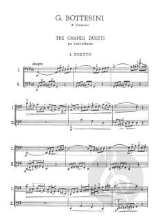 Grand Duetto 1 G-Dur von Giovanni Bottesini 