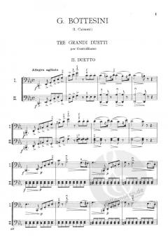 Grand Duetto 2 C-Dur von Giovanni Bottesini 