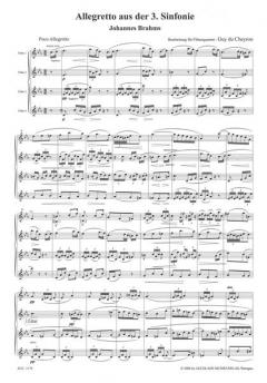 Allegretto von Johannes Brahms 