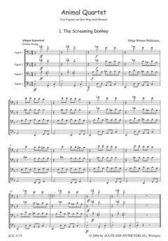 Animal Quartet (Helga Warner-Buhlmann) 