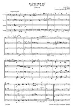 Divertimento B-Dur (Joseph Haydn) 