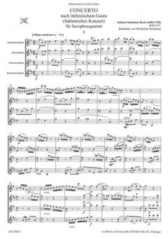 Italienisches Konzert BWV 971 von Johann Sebastian Bach 