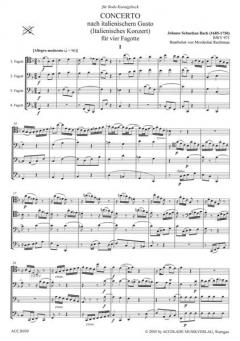 Konzert Nr. 2 in a-Moll BWV 593 nach Vivaldi (J.S. Bach) 