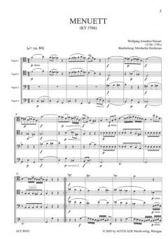 Menuett KV 576B und Gigue KV 574 (W.A. Mozart) 