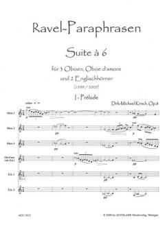 Ravel Paraphrasen Op. 8 (Suite A 6) (Dirk Michael Kirsch) 