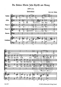 Die sieben Worte Jesu Christi am Kreuz SWV 478 (Heinrich Schütz) 