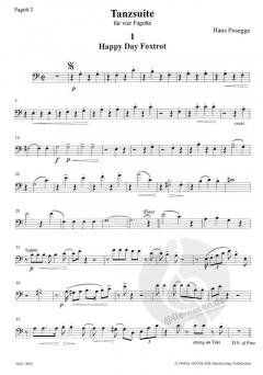 Tanzsuite von Hans Posegga 