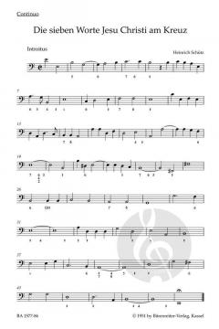 Die sieben Worte Jesu Christi am Kreuz SWV 478 (Heinrich Schütz) 