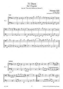 31 Duos von Etienne Ozi 