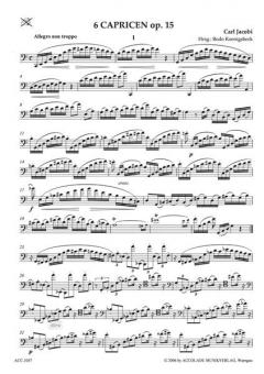 6 Caprices von Carl Jacobi 