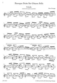 Baroque Suite von Hans Posegga 