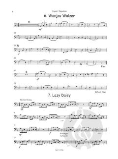 Cool Coco : 9 Vortragsstücke - für Fagott und Klavier 