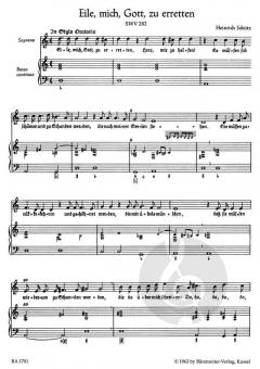 Kleine geistliche Konzerte Heft 1 von Heinrich Schütz 