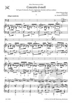 Konzert in d-Moll BWV 1056 (J.S. Bach) 