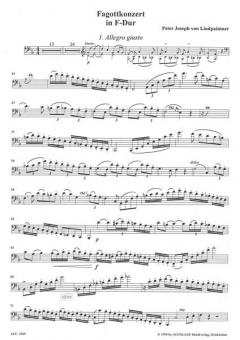 Konzert F-Dur für Fagott und Orchester (Peter Josef von Lindpaintner) 