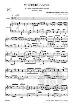 Konzert in g-Moll BWV 1041 (J.S. Bach) 