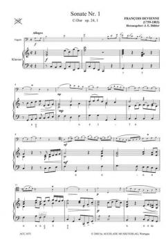 Sonate C-Dur Op. 24/1 (François Devienne) 